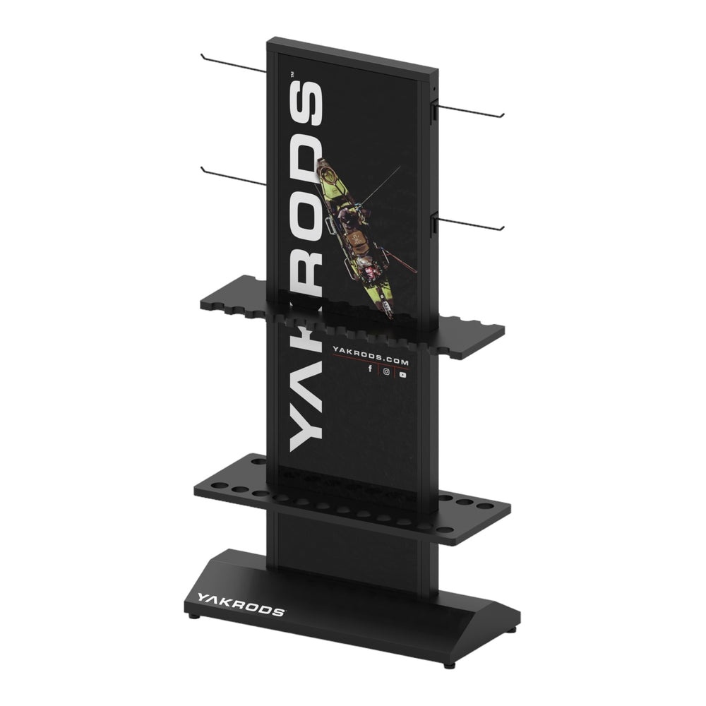 Yakrods Display 24 Rod Stand