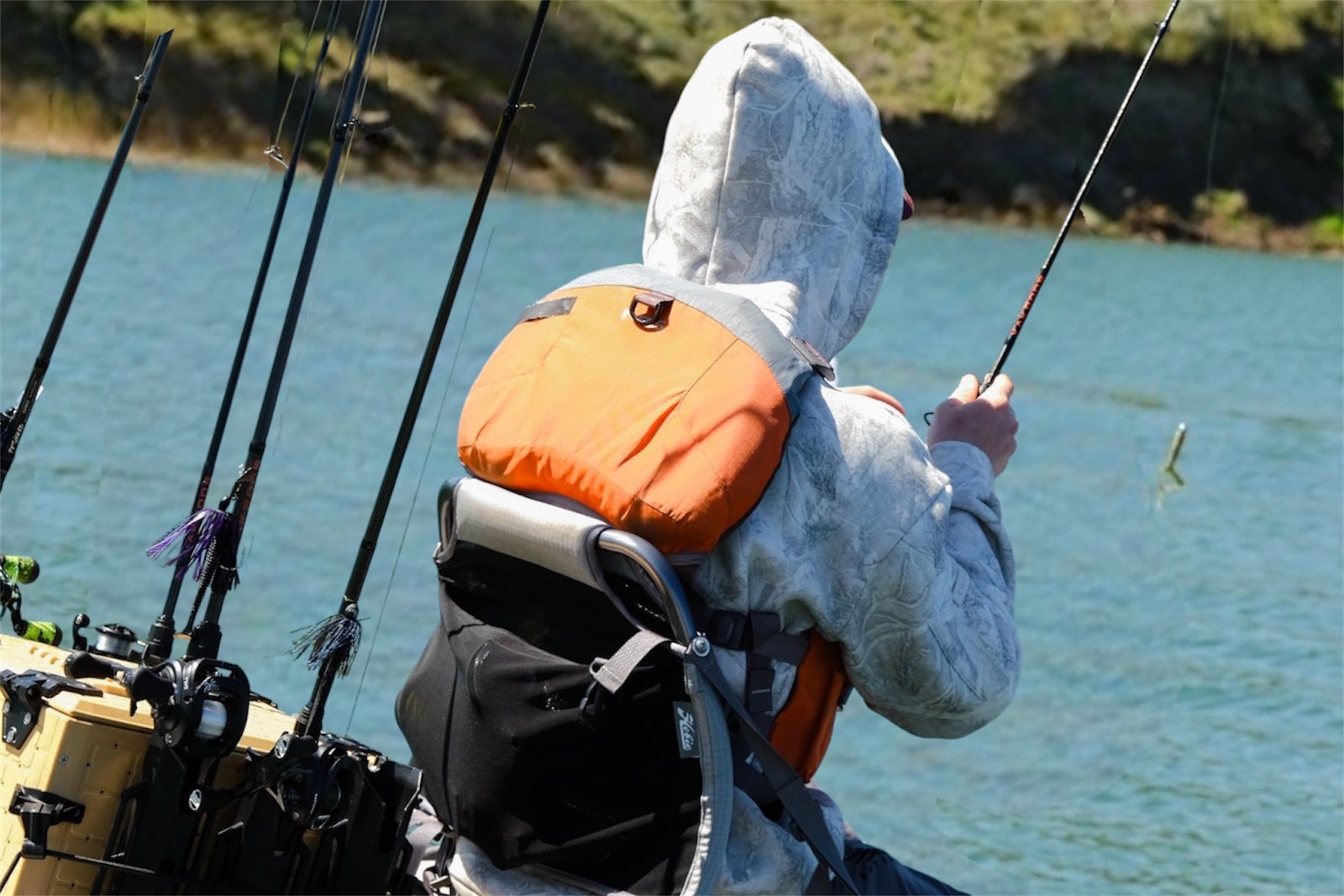 best pole for kayak fishing PLUSINNO Rod Holder with Tracks, 2 in 1 Kayak Accessories Everything You Need To Know